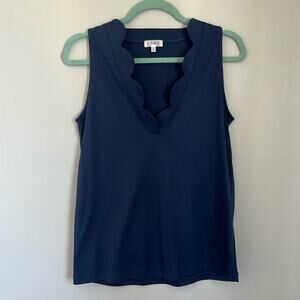 NWOT Lake scalloped neckline tank. Size S